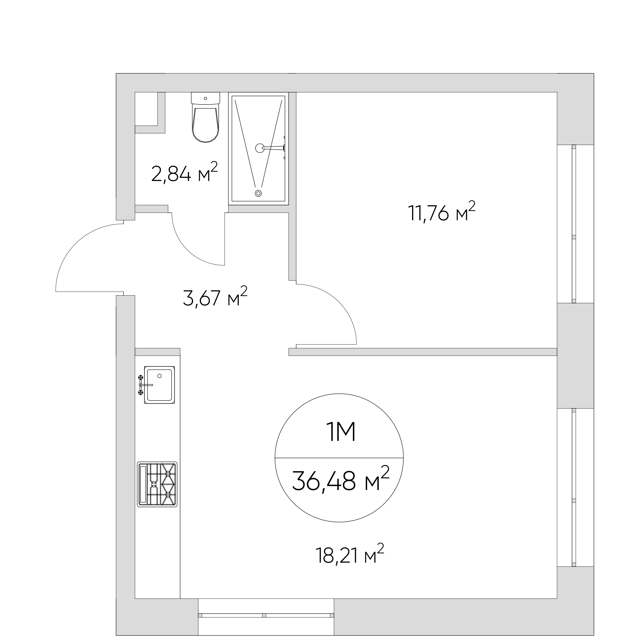 Проект «n’Ice Loft» — комплексная застройка, высота.